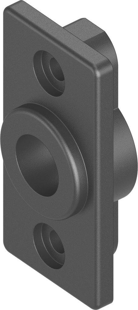 Sluitlipadapter zonder begrenzing voor Ts = 11 mm, polyamide GF V0 zwart