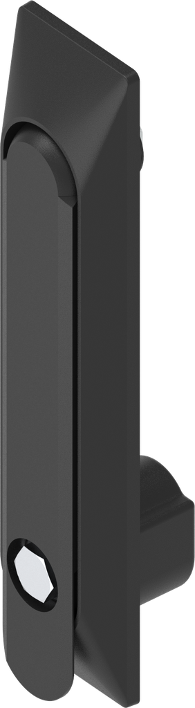 Zwenkgreep 1150 met universele behuizing met bediening buitenzeskant SW 11, polyamide en GD-Zn (Zamak) zwart gepoedercoat