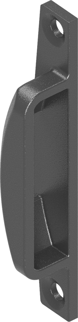 crochet de fermeture, zamak époxy noir