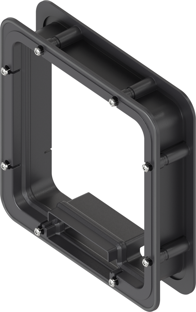 Marco espaciador espumado para Ts = 45 mm, ABS negro