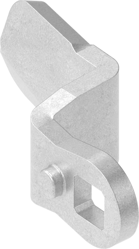 Sluitlip, Staal verzinkt