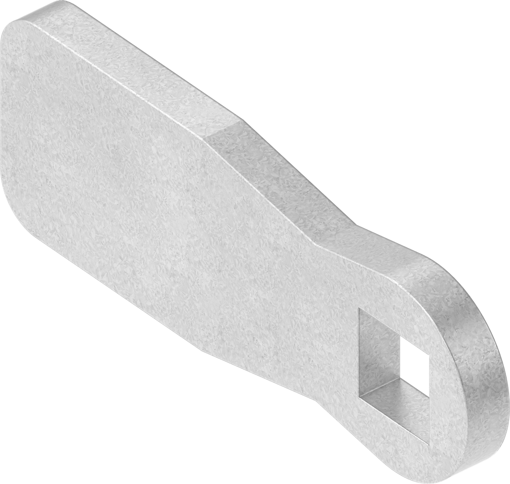 Cam without catch, Steel zinc-plated