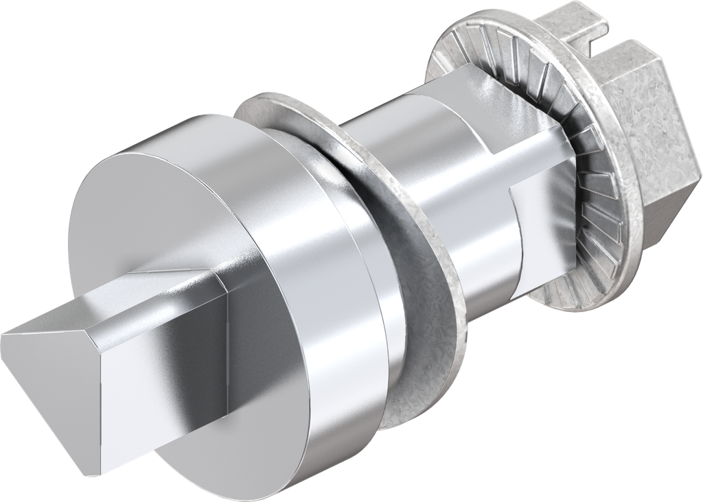Inserto triangolo 7, zama cromato