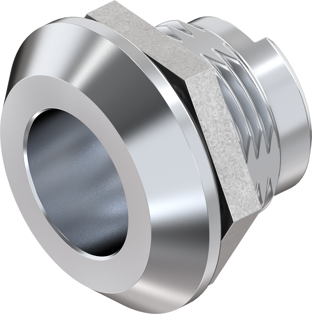 Slothuis geschuimd, Zamak verchroomd