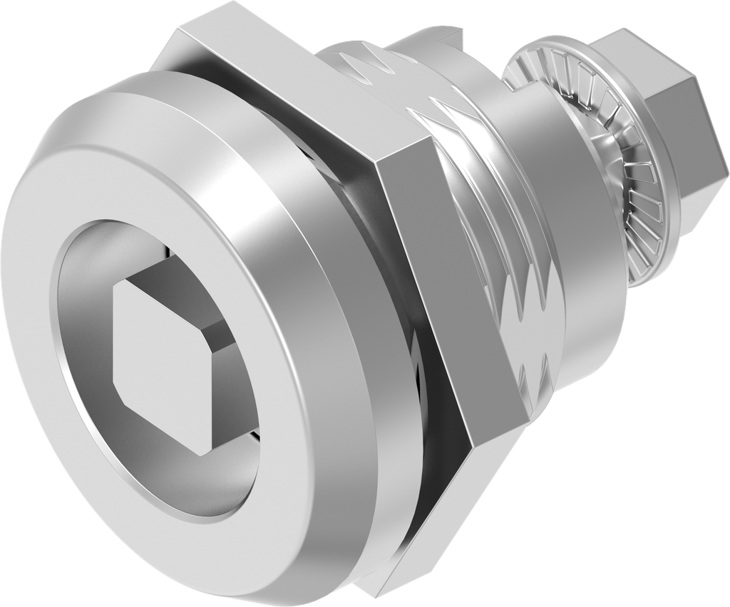 Trilvast slot vierkant 8, RVS 303