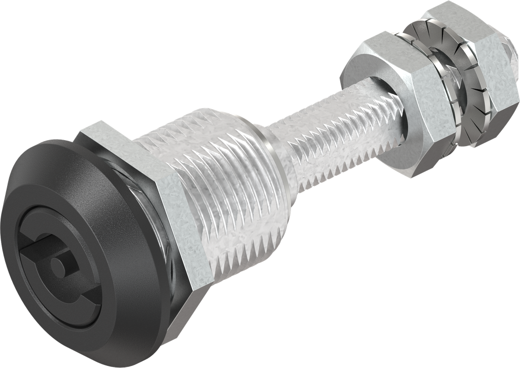 verrou à compression avec hauteur de came réglable double barre 3, zamak époxy noir