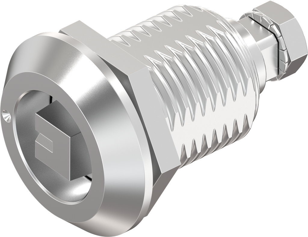 Chiusura 1/4 di giro a compressione versione ferroviaria, acciaio inox AISI 316