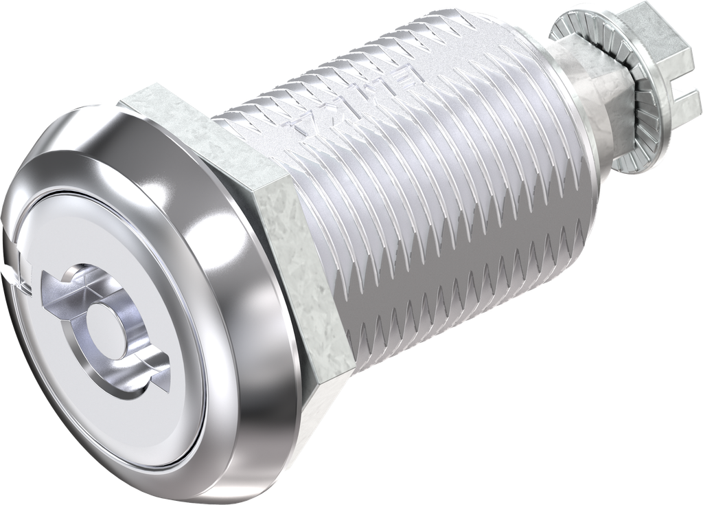 Chiusura 1/4 di giro a compressione doppia aletta 5 con indicatore di apertura, zama cromato