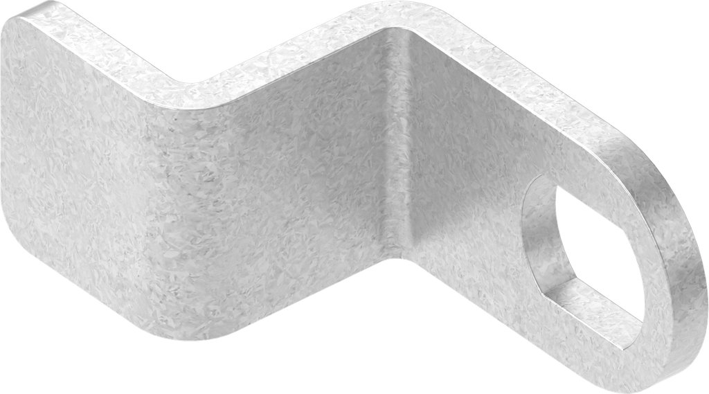 Sluitlip, Staal verzinkt