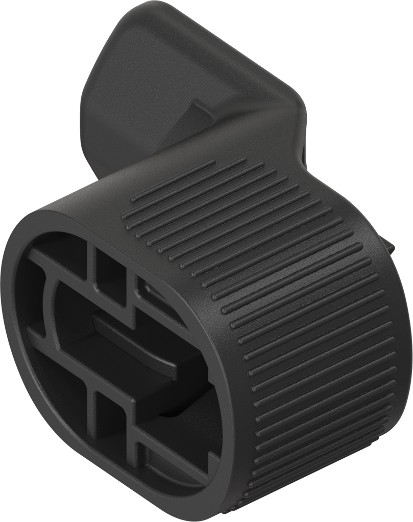 came d'encliquetage H =19,5 mm, polyamide GF noir