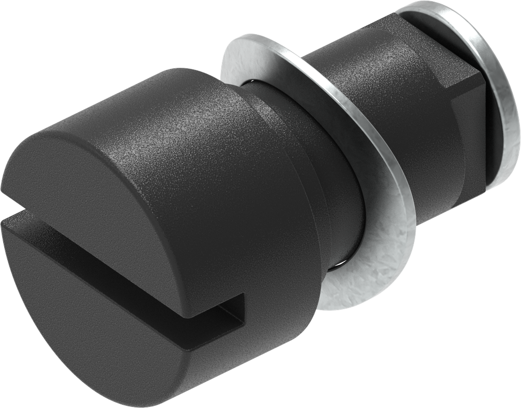 Inserto taglio 1,5x3, poliammide 66 GF 50 nero