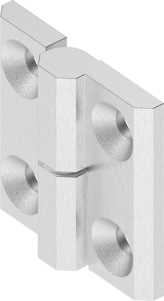 Anschraubscharnier 50 mm Ausf. links