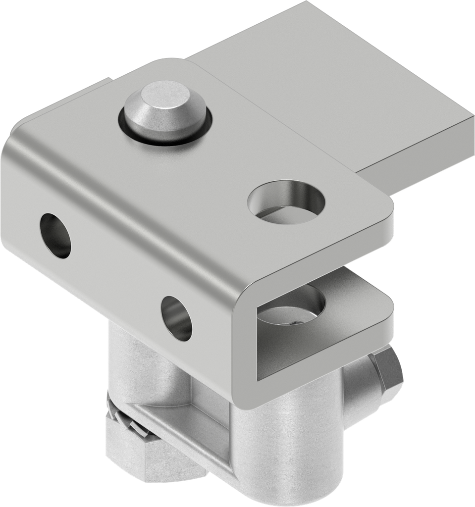 armature anti-déflagrante avec patte de fermeture, acier