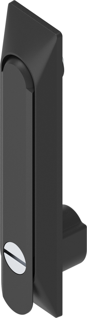 Maniglia girevole 1150 con incavo universale con inserto intaglio 2x4, poliammide GF nero