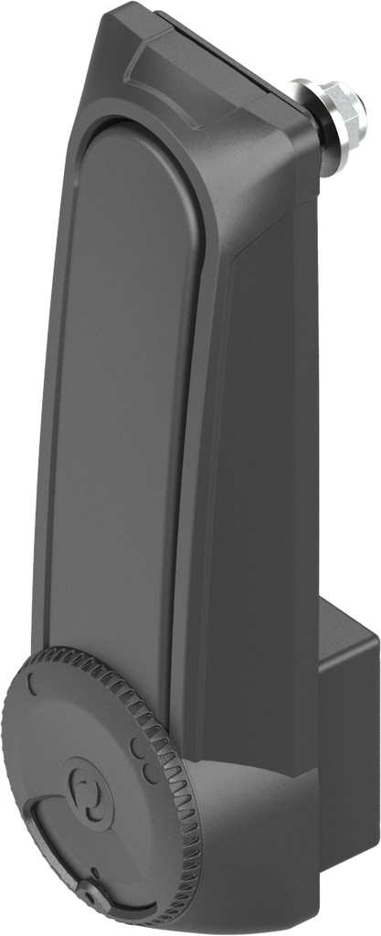 Dubbele cilinder zwenkgreep "lang" voor profiel-halfcilinder 40 mm en 45 mm (A = 30 mm en 35 mm), polyamide GF zwart