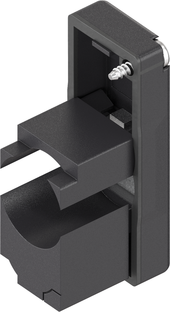 Módulo para cilindro KABA, tipo 1036, poliamida GF negro