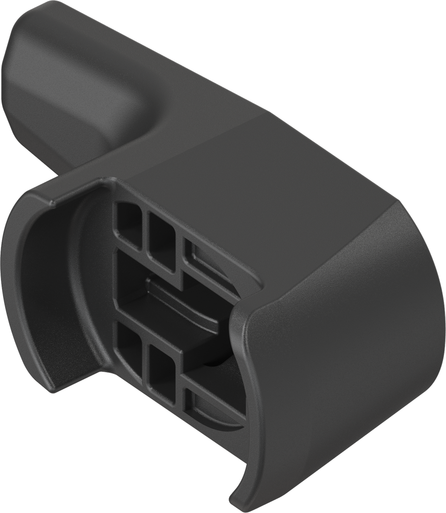 came d'encliquetage H =18 mm, polyamide GF noir