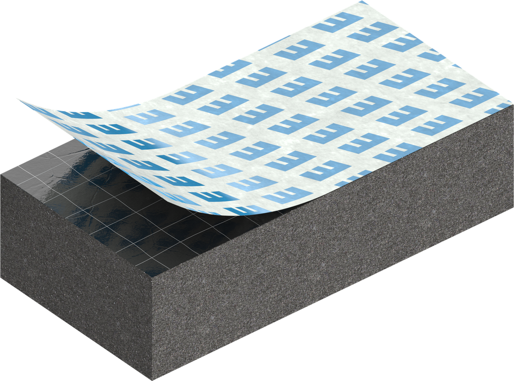 Zellgummi  8 x 15 mm, EPDM schwarz dehnungsfrei und selbstklebende Montagehilfe