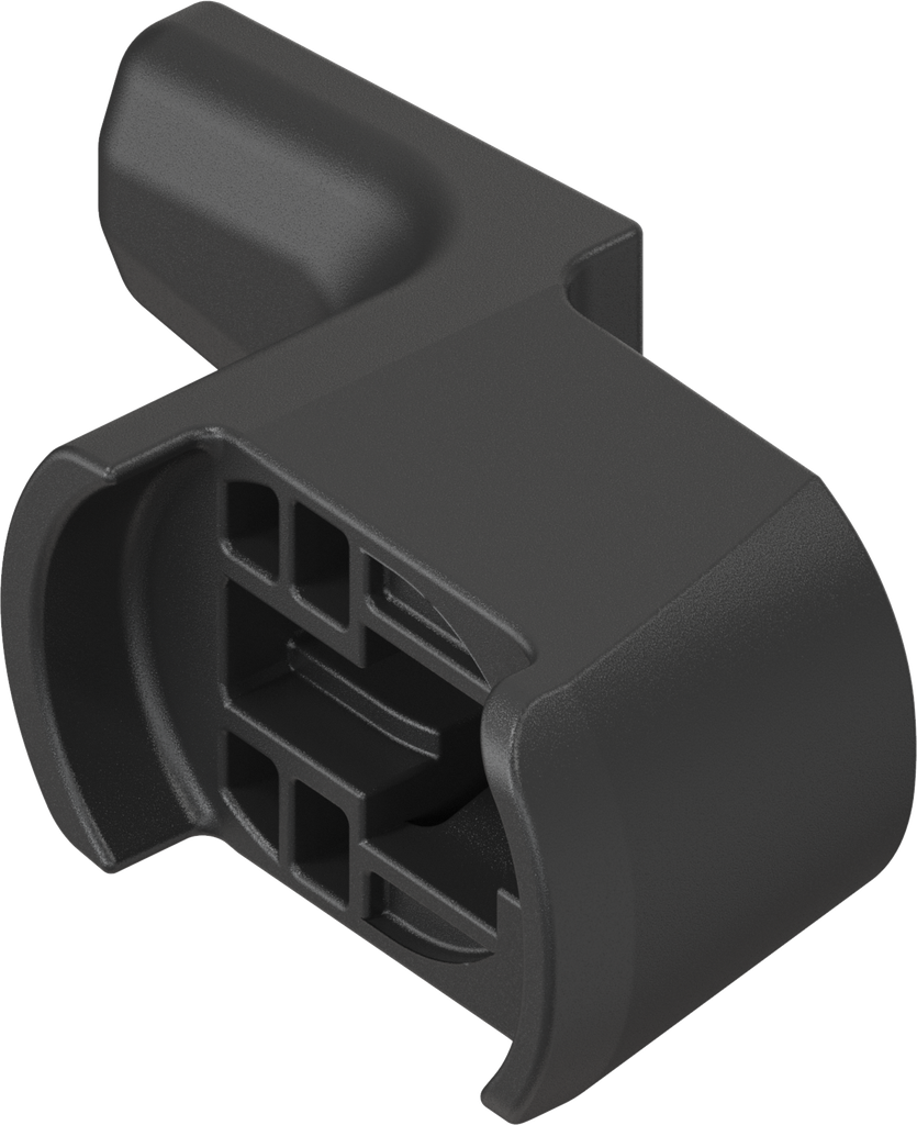 came d'encliquetage H =24 mm, polyamide GF noir