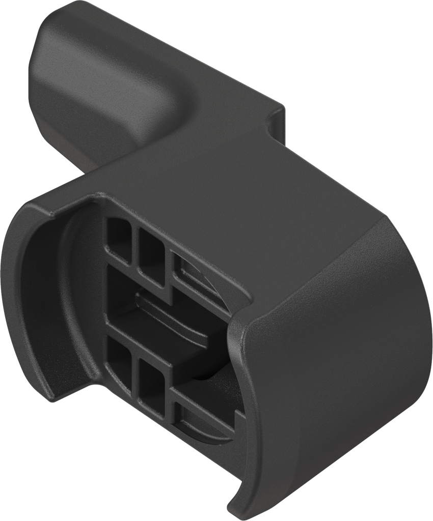 came d'encliquetage H =22 mm, polyamide GF noir