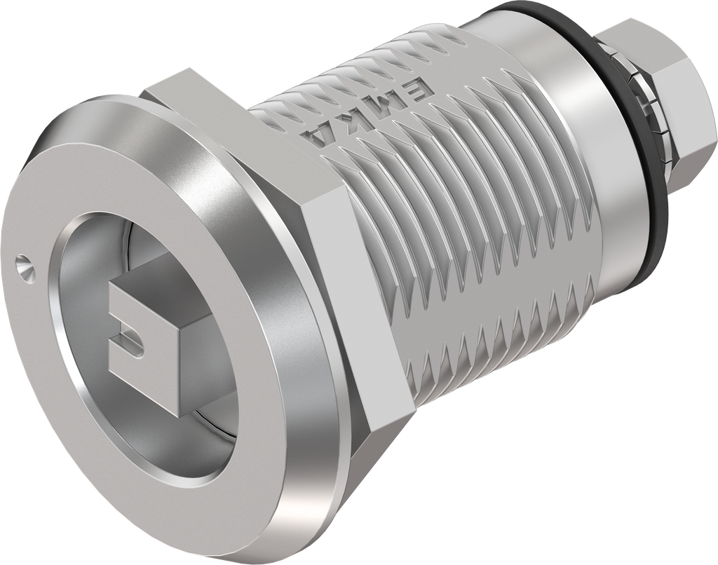 Dreh-Spann-Verschluss Vierkant 7 mit Markierung Ausführung rechts, Edelstahl AISI 316
