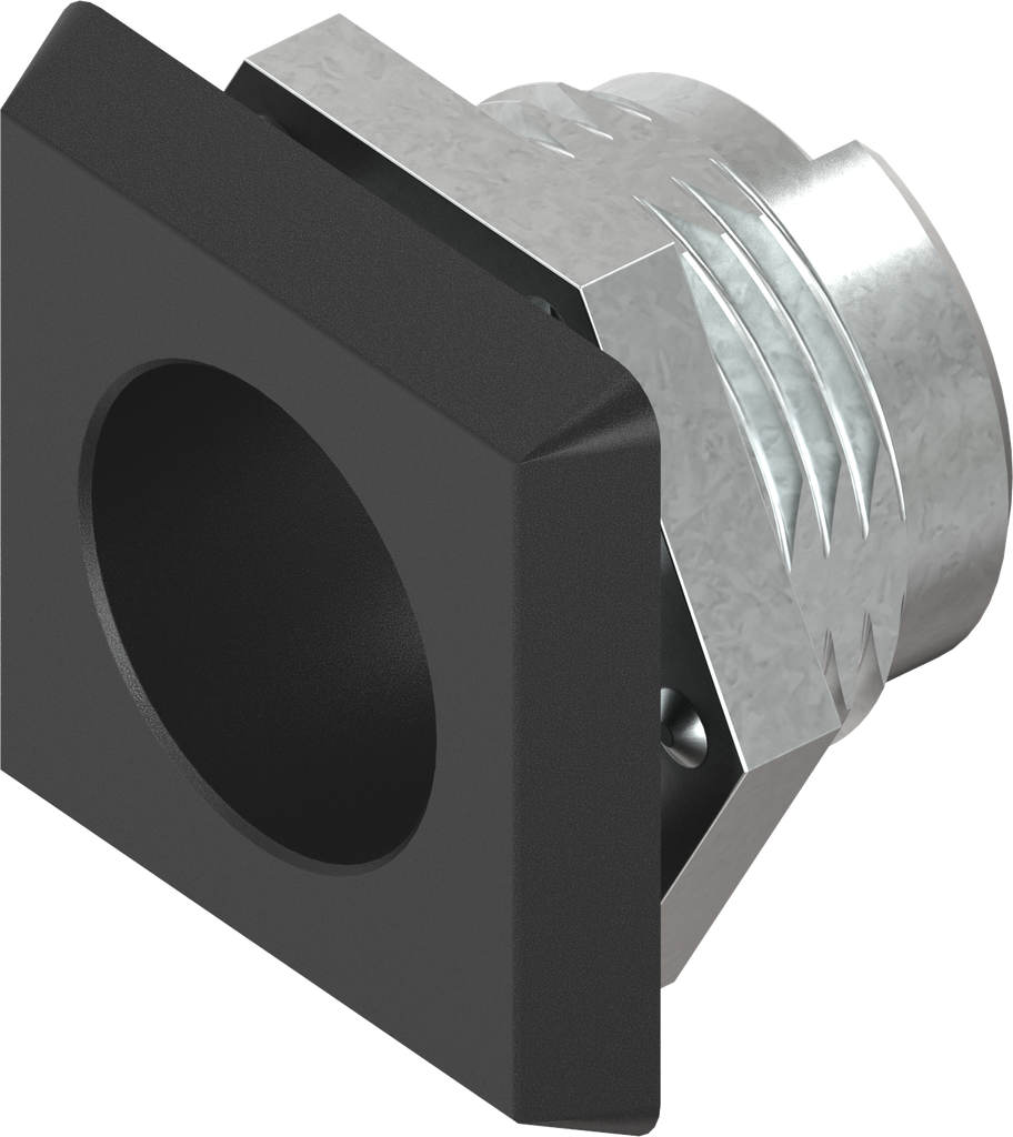 Slothuis, Zamak zwart gepoedercoat