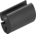 Clamping profile, EPDM 75 ± 5 Shore A black
