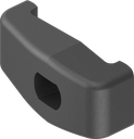 Bridge clamp, Polyamide GF black